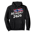 Norway Soccer Football Game Player Hoodie - Minimalist Print for Adults - T-Shirt, Sweatshirt, Hoodie