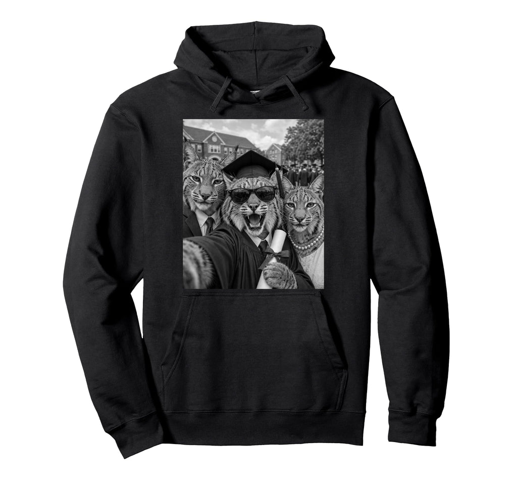 Wildcats Graduation Selfie Senior Class Hoodie - Custom Art Print Unisex - T-Shirt, Sweatshirt, Hoodie