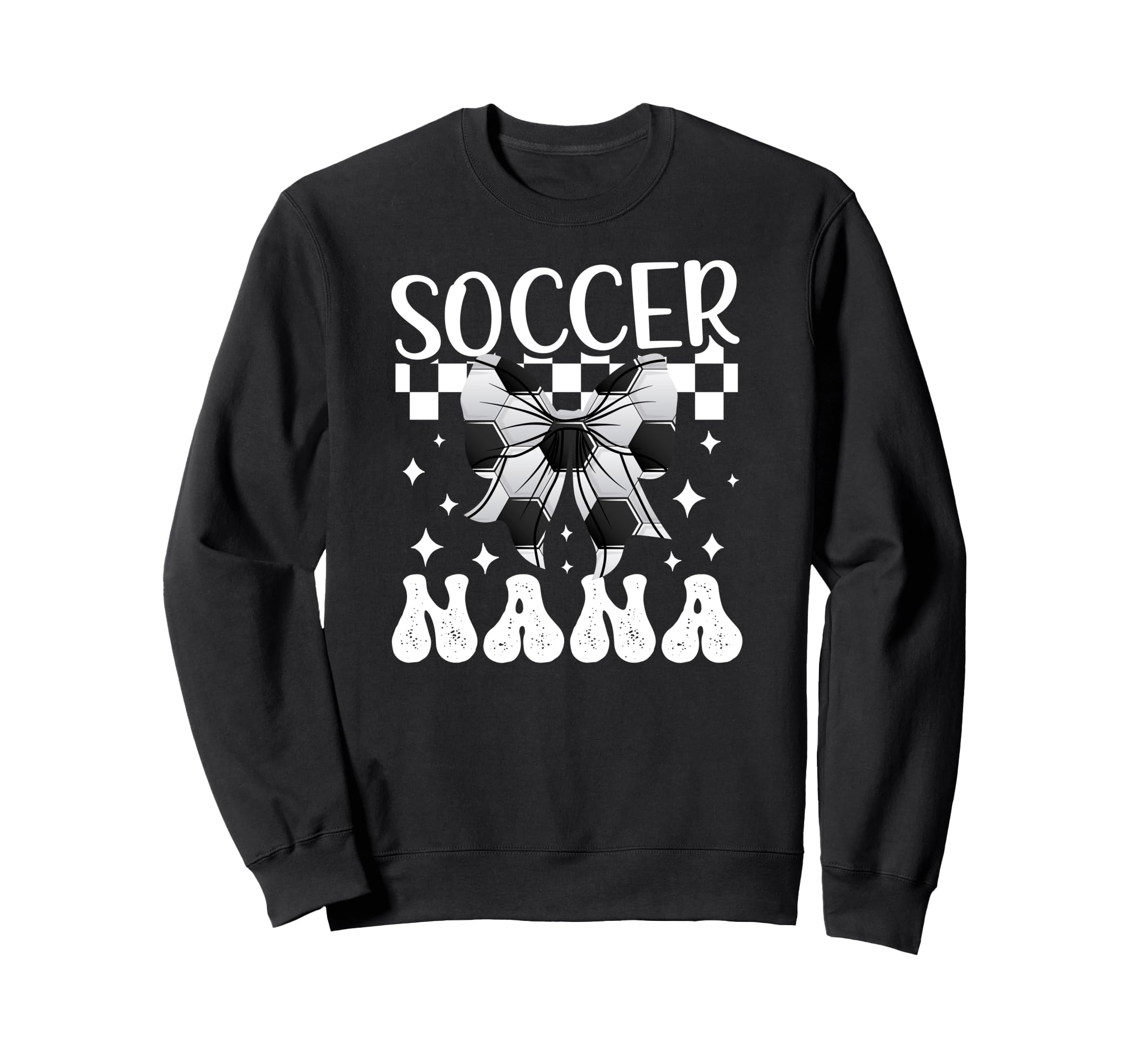 Soccer Nana Coquette Nana Soccer Sweatshirt - Custom Art Print for Adults - T-Shirt, Sweatshirt, Hoodie