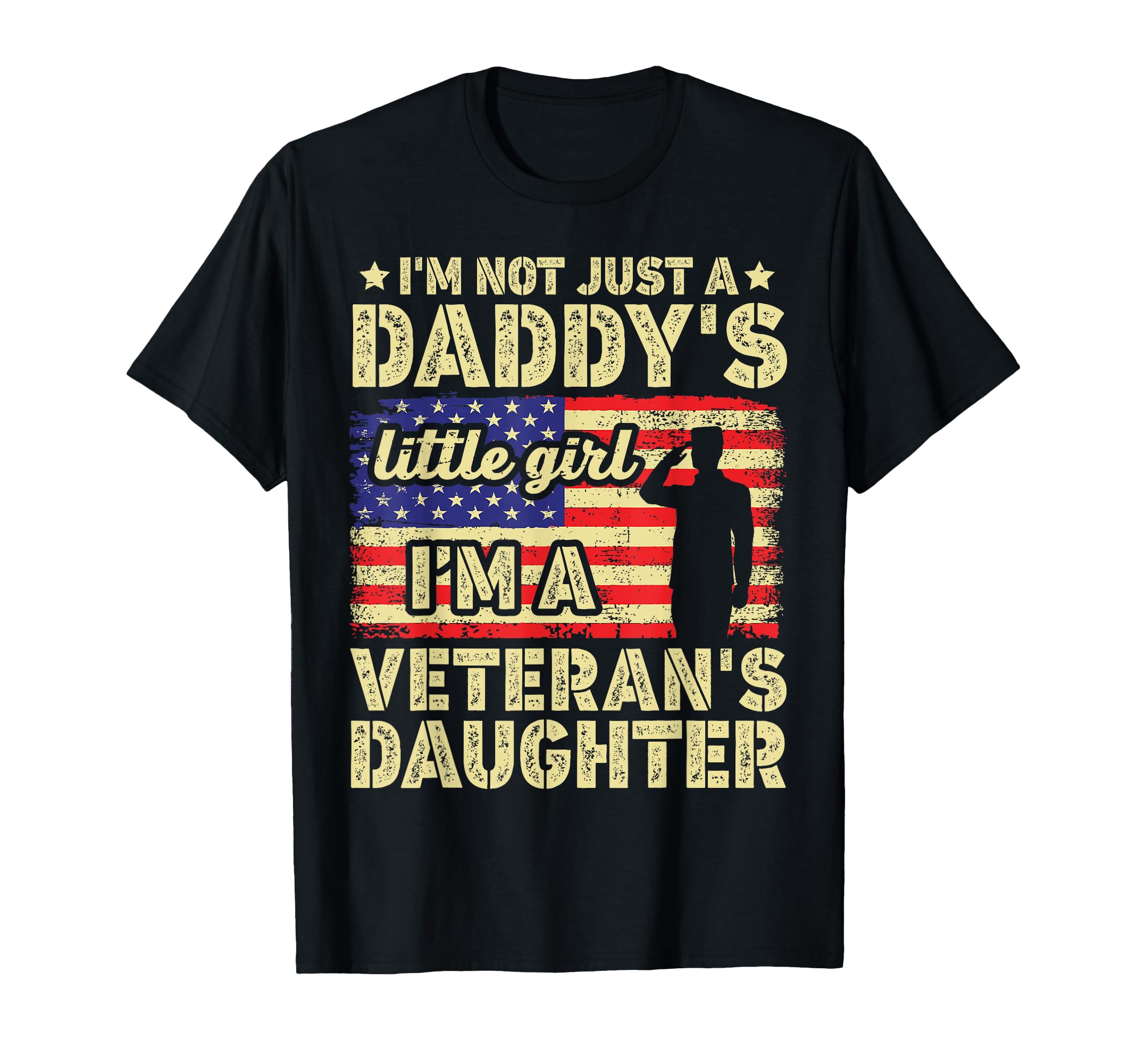 Proud Daughter Veteran Dad Veterans Day T-Shirt - Minimalist Print Unisex - T-Shirt, Sweatshirt, Hoodie