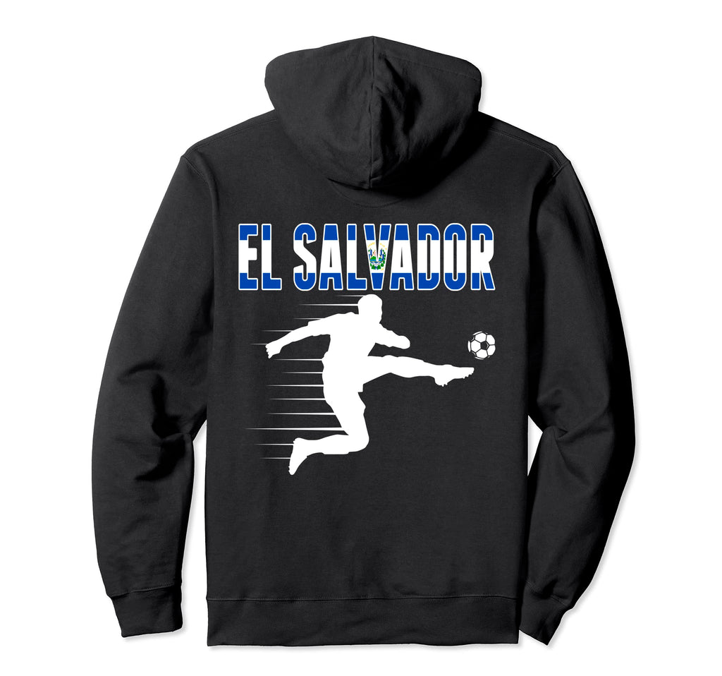 El Salvador Soccer Fans Proud Hoodie - Casual Everyday Wear for Adults - T-Shirt, Sweatshirt, Hoodie