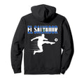 El Salvador Soccer Fans Proud Hoodie - Casual Everyday Wear for Adults - T-Shirt, Sweatshirt, Hoodie