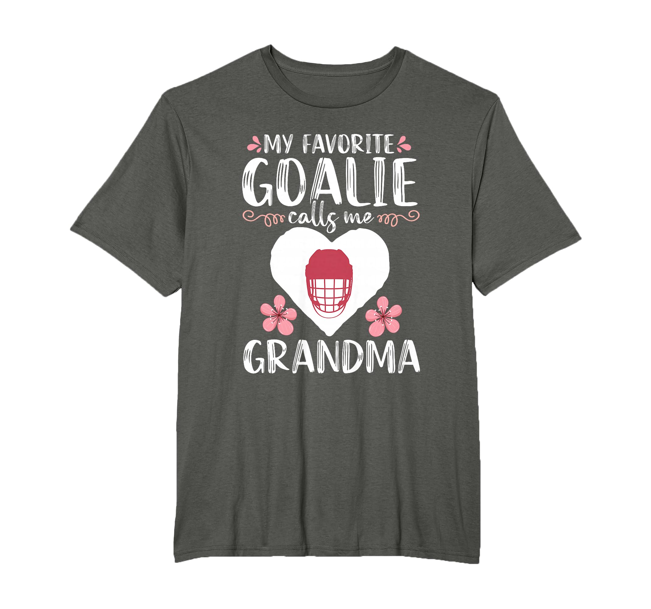 My Favorite Goalie Calls Me Grandma T-Shirt - Custom Art Print for Adults - T-Shirt, Sweatshirt, Hoodie