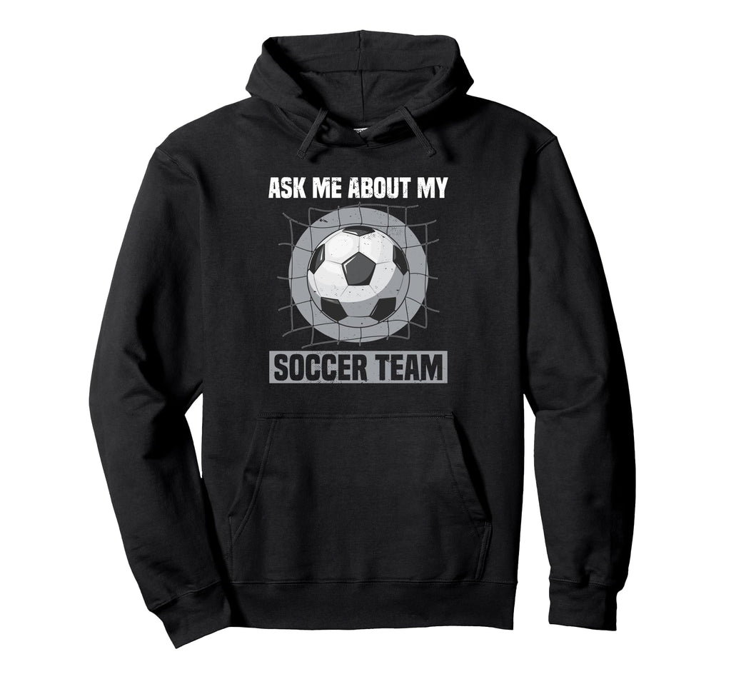 Coaching Soccer Dad Coach Soccer Coach Hoodie - Graphic Print Unisex - T-Shirt, Sweatshirt, Hoodie