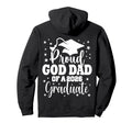 Proud God Dad Class 2026 Graduate Hoodie - Aesthetic Graphic Men Women - T-Shirt, Sweatshirt, Hoodie