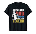 Mens Funny Football Gift Husband Dad T-Shirt - Minimalist Print for Adults - T-Shirt, Sweatshirt, Hoodie