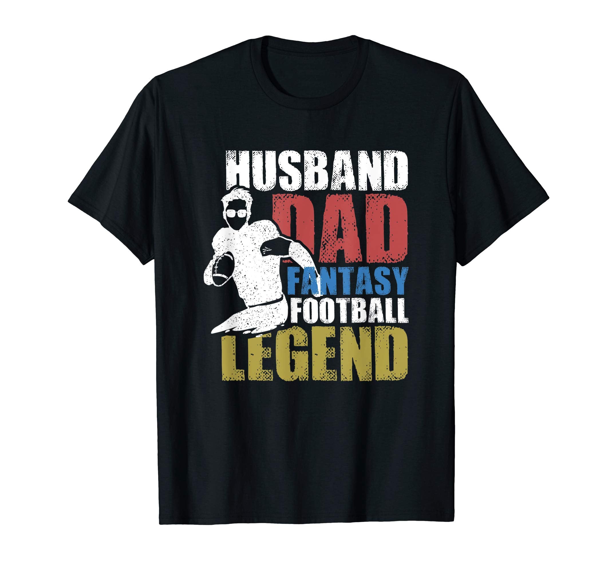 Mens Funny Football Gift Husband Dad T-Shirt - Minimalist Print for Adults - T-Shirt, Sweatshirt, Hoodie
