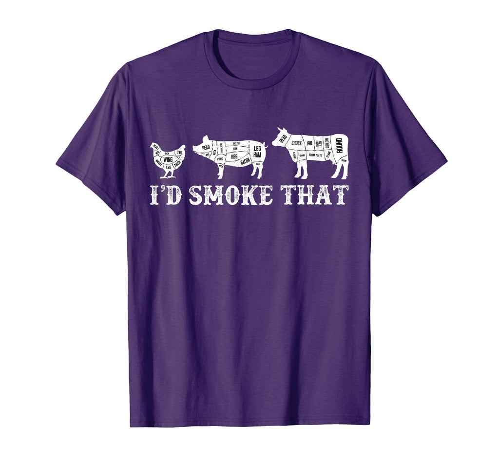 Funny Bbq Party Smoker Chef Dad Gifts T-Shirt - Novelty Apparel for Adults - T-Shirt, Sweatshirt, Hoodie