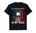 My Favorite Veteran Dad T-Shirt - Casual Everyday Wear for Adults - T-Shirt, Sweatshirt, Hoodie