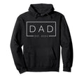 Fathers Day Dad Est 2024 Expect Wife Hoodie - Aesthetic Graphic for Adults - T-Shirt, Sweatshirt, Hoodie
