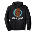Bear Family Daddy Animal Dad Papa Bear Hoodie - Streetwear Style for Adults - T-Shirt, Sweatshirt, Hoodie