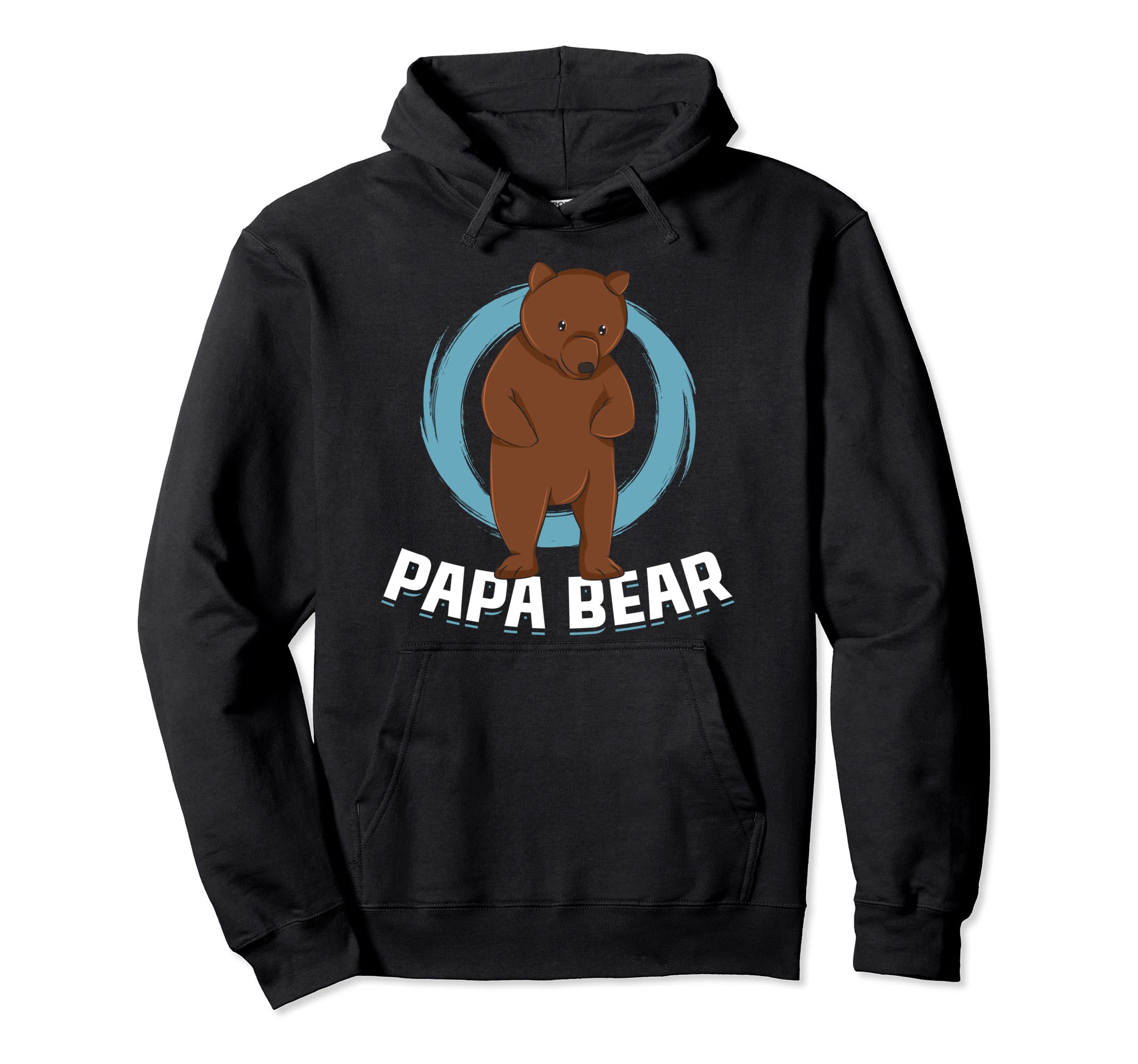 Bear Family Daddy Animal Dad Papa Bear Hoodie - Streetwear Style for Adults - T-Shirt, Sweatshirt, Hoodie