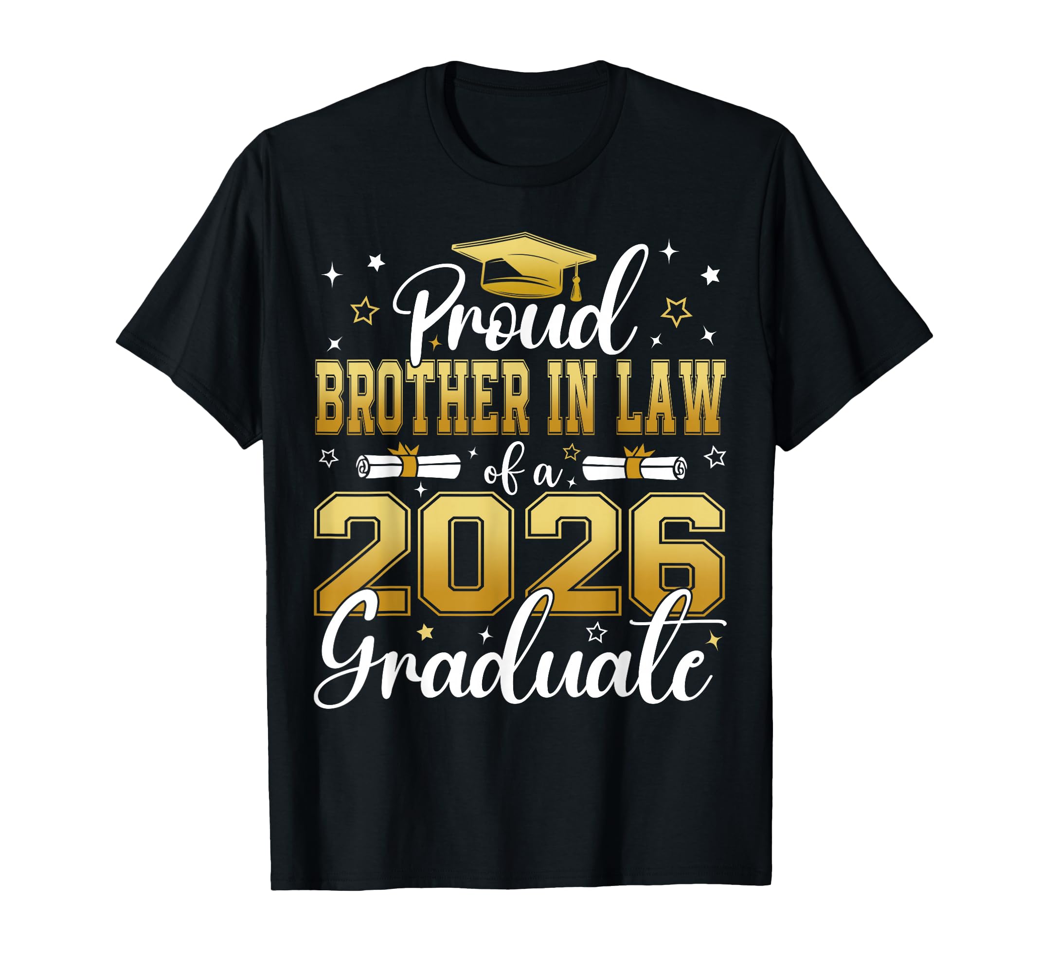 Proud Brother Law Class 2026 T-Shirt - Aesthetic Graphic for Adults - T-Shirt, Sweatshirt, Hoodie