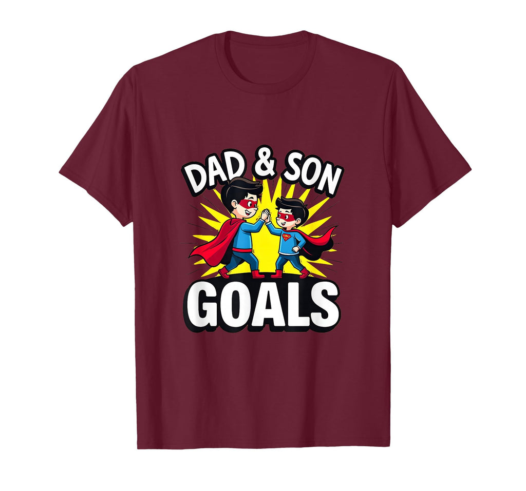 Dad Son Outfit Goals Matching T-Shirt - Trendy Graphic Men Women - T-Shirt, Sweatshirt, Hoodie