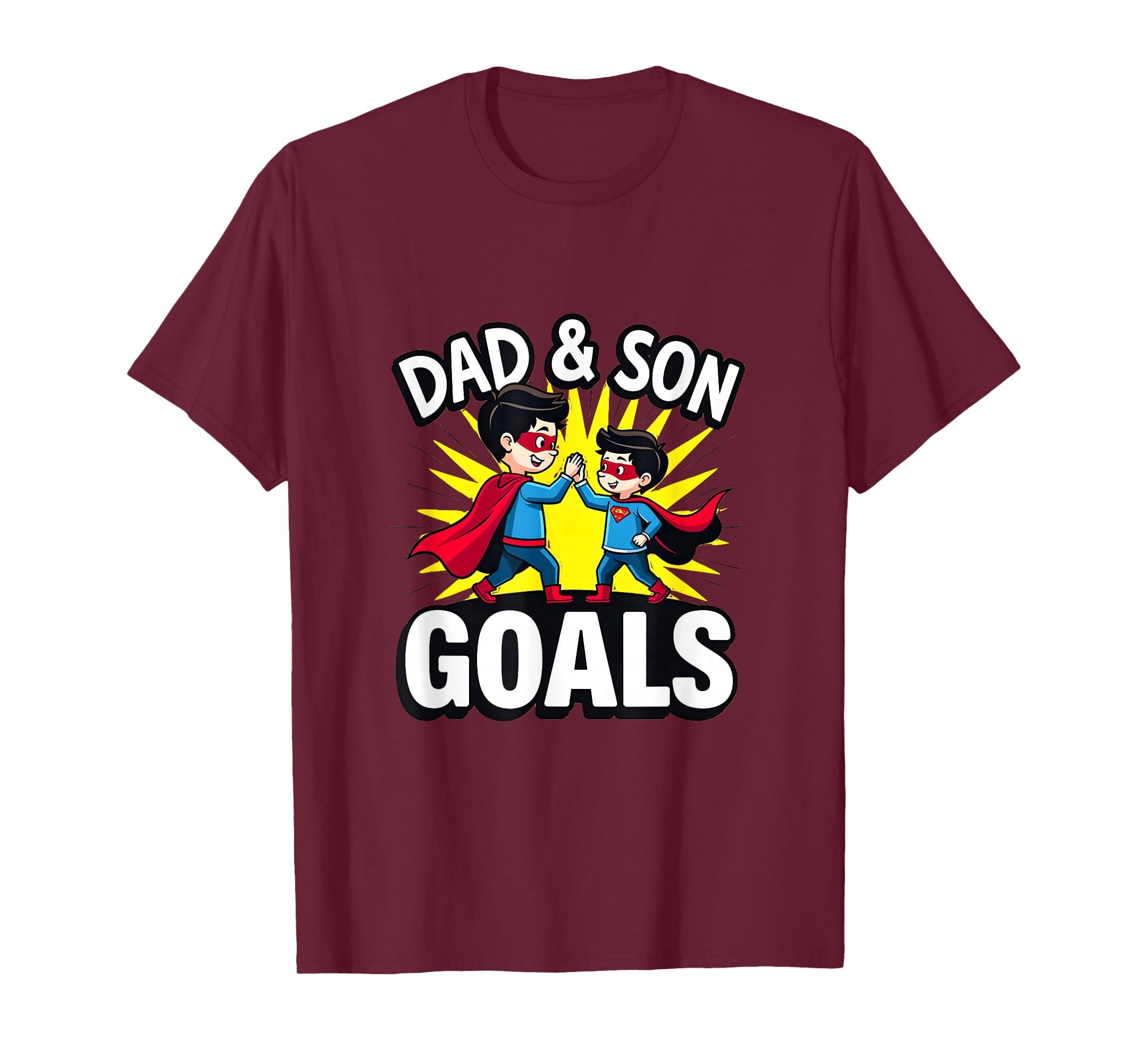 Dad Son Outfit Goals Matching T-Shirt - Trendy Graphic Men Women - T-Shirt, Sweatshirt, Hoodie