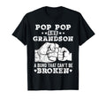 Pop Pop And Grandson Bond That Cant Be T-Shirt - Novelty Apparel Men Women - T-Shirt, Sweatshirt, Hoodie