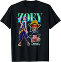 Zoey Showcase Y2K Style Poster - Adult & Kids T-Shirts, Sweatshirts & Hoodies apparel design preview 1
