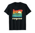 Eugene Oregon Throwback Gift T-Shirt - Casual Everyday Wear Men Women - T-Shirt, Sweatshirt, Hoodie