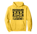 Husband Dad Tattoo Artist Legend Hoodie - Fun Novelty Design Men Women - T-Shirt, Sweatshirt, Hoodie
