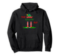 Soccer Funny Elf Pajamas Family Hoodie - Aesthetic Graphic for Adults - T-Shirt, Sweatshirt, Hoodie