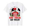 Funny Hat Trick Or Treat Skeleton T-Shirt - Custom Art Print Men Women - T-Shirt, Sweatshirt, Hoodie