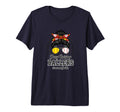 Mom Busy Raising Ballers Mom Both T-Shirt - Novelty Apparel Unisex - T-Shirt, Sweatshirt, Hoodie
