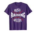 Funny Baseball Busy Raising Ballers T-Shirt - Novelty Apparel Men Women - T-Shirt, Sweatshirt, Hoodie