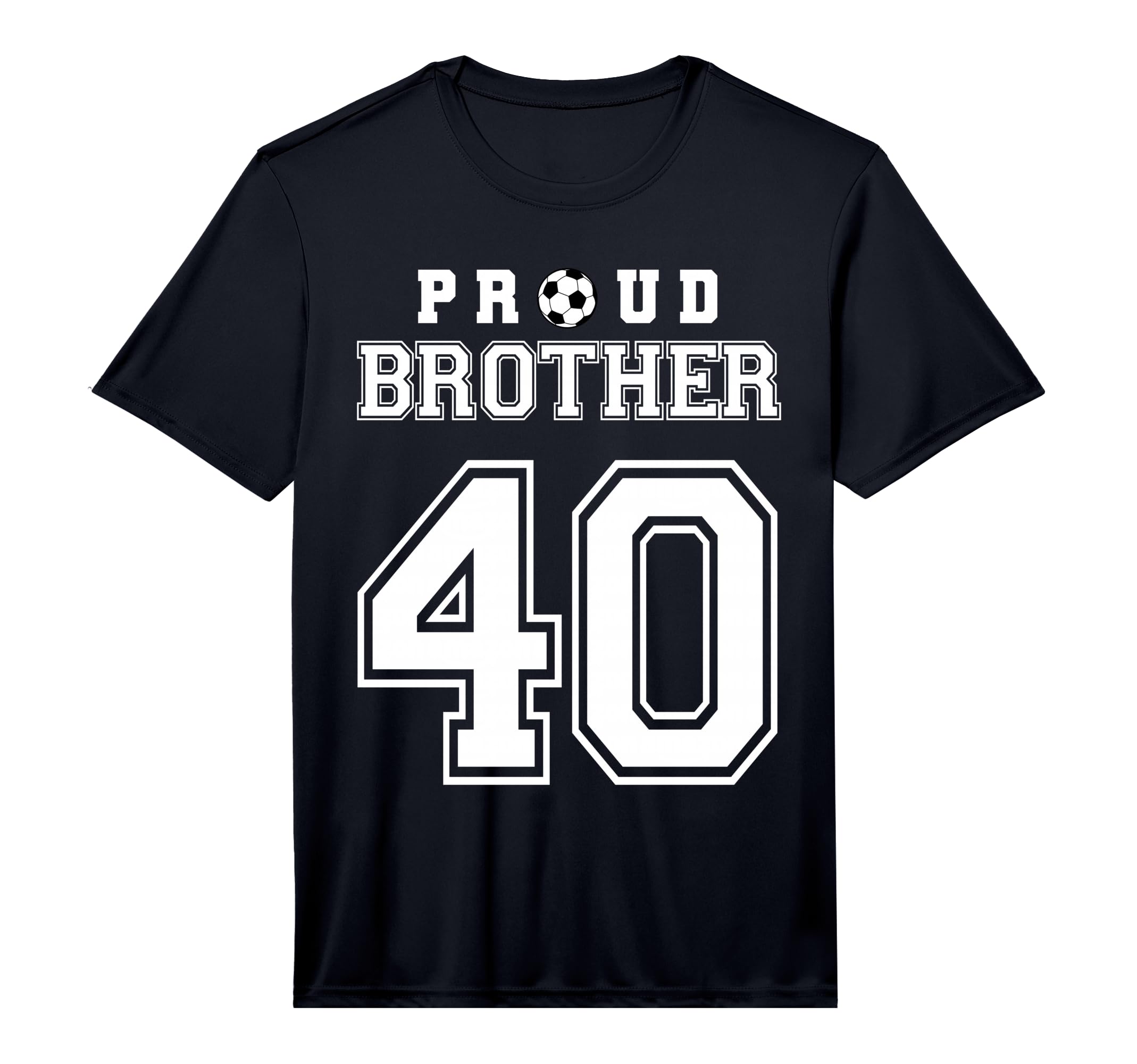 Number 40 Custom Proud Soccer Futbol T-Shirt - Unique Graphic Men Women - T-Shirt, Sweatshirt, Hoodie