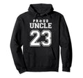 Number 23 Custom Proud Soccer Futbol Hoodie - Custom Art Print Unisex - T-Shirt, Sweatshirt, Hoodie
