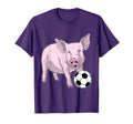 Pig Soccer Player Soccer Sports T-Shirt - Casual Everyday Wear for Adults - T-Shirt, Sweatshirt, Hoodie