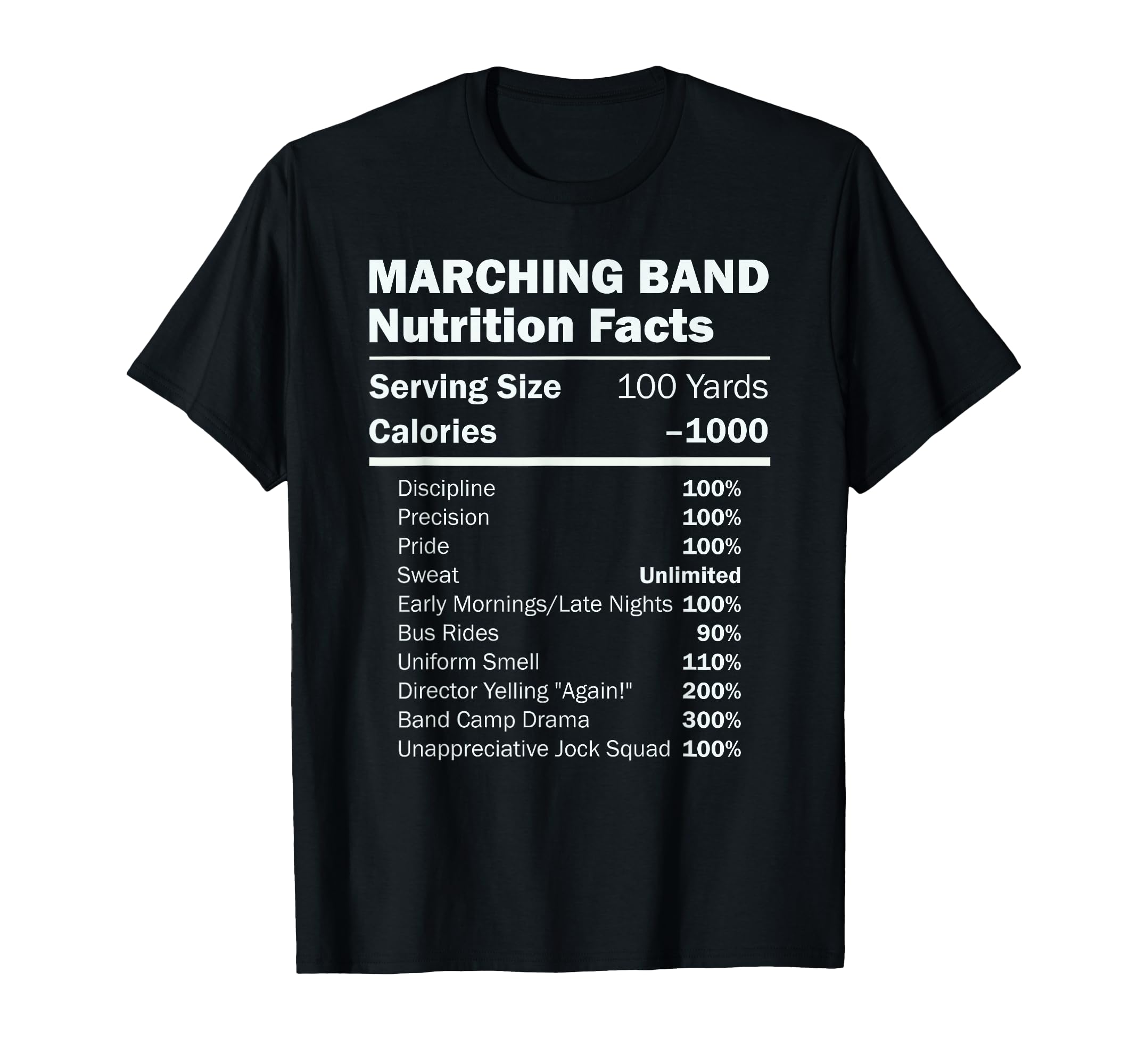 Funny Marching Band T-Shirt - Graphic Print for Adults - T-Shirt, Sweatshirt, Hoodie