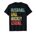 Mens Funny Husband Dad Hockey Legend T-Shirt - Trendy Graphic for Adults - T-Shirt, Sweatshirt, Hoodie