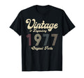 1977 T Shirts Letter Birthday T-Shirt - Fun Novelty Design for Adults - T-Shirt, Sweatshirt, Hoodie