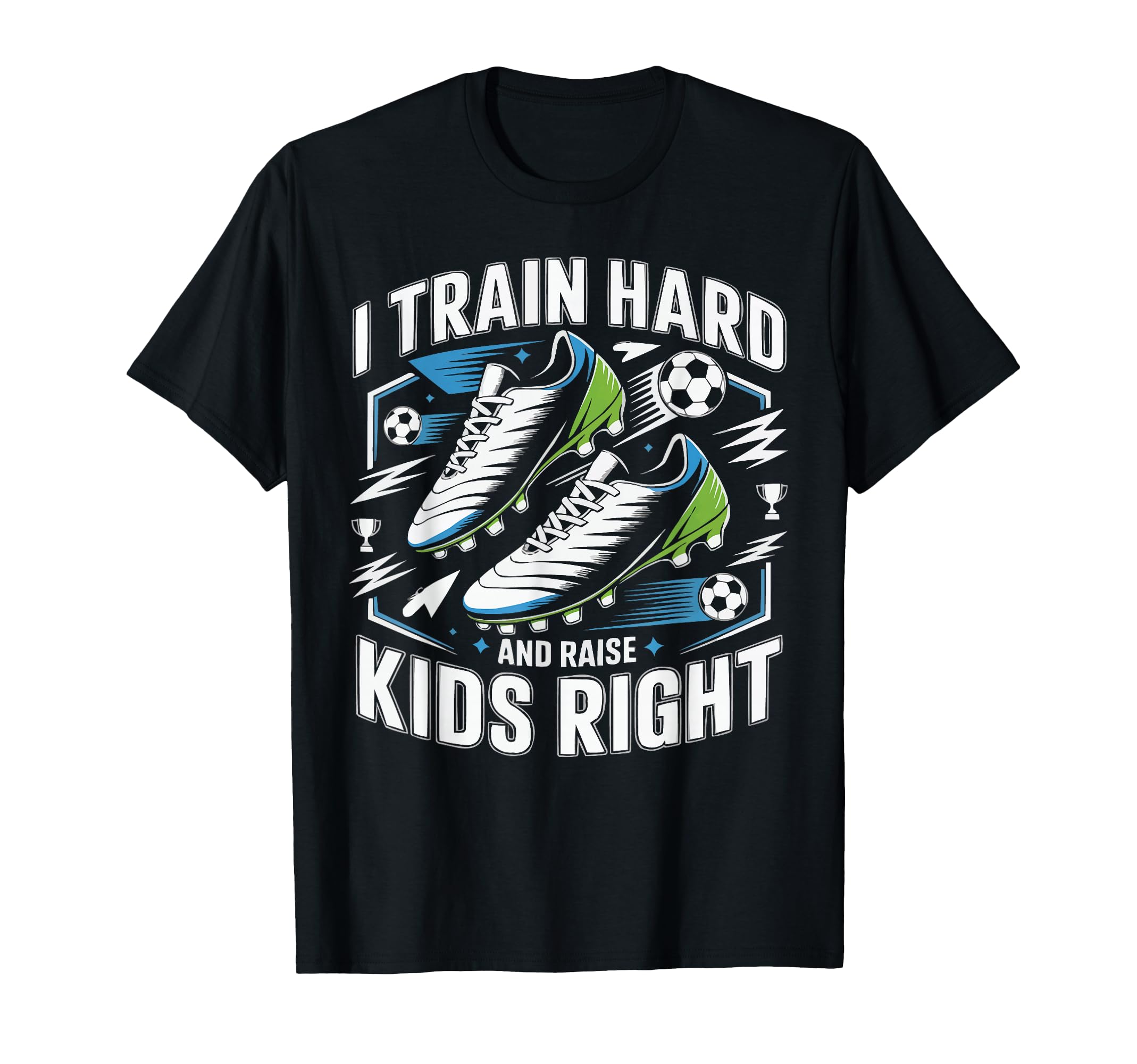 Soccer Player Soccer Dad Kick Sport T-Shirt - Custom Art Print for Adults - T-Shirt, Sweatshirt, Hoodie