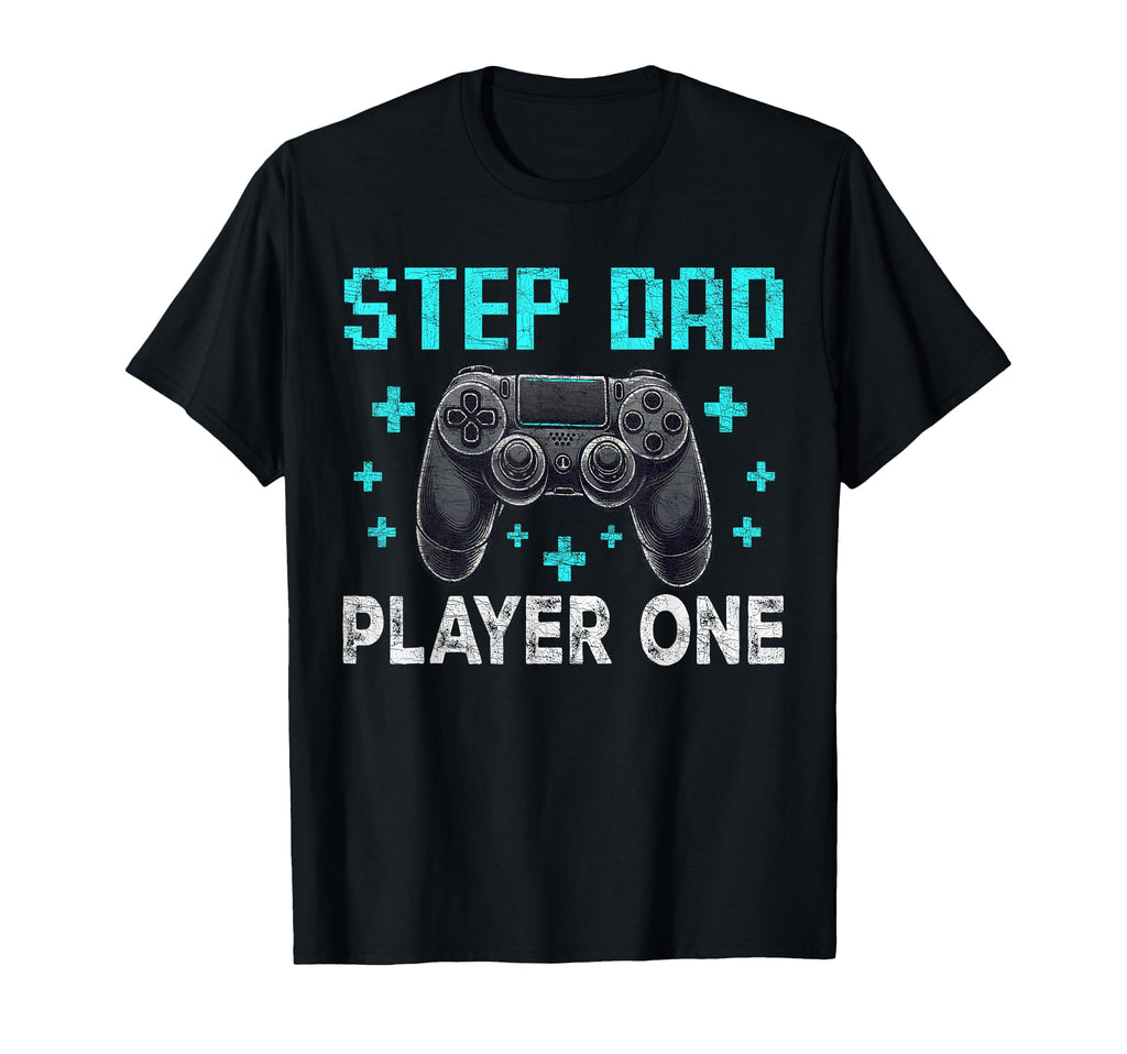 Gamer Stepdad Fathers Day Step Dad T-Shirt - Trendy Graphic Men Women - T-Shirt, Sweatshirt, Hoodie