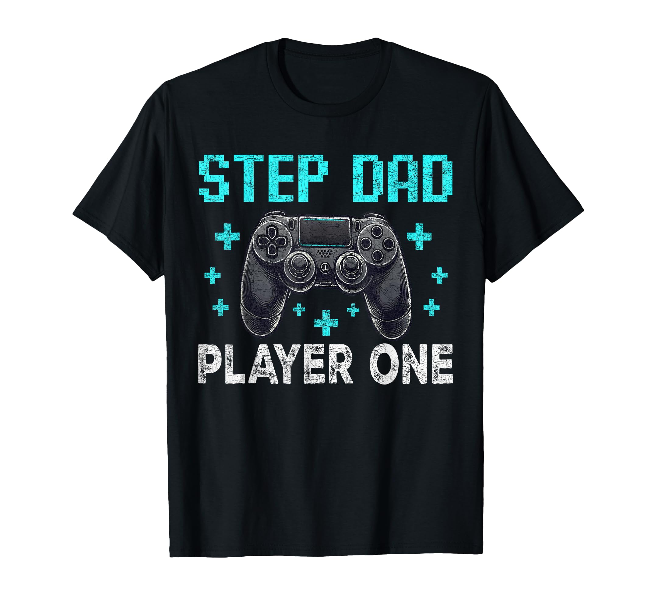 Gamer Stepdad Fathers Day Step Dad T-Shirt - Trendy Graphic Men Women - T-Shirt, Sweatshirt, Hoodie