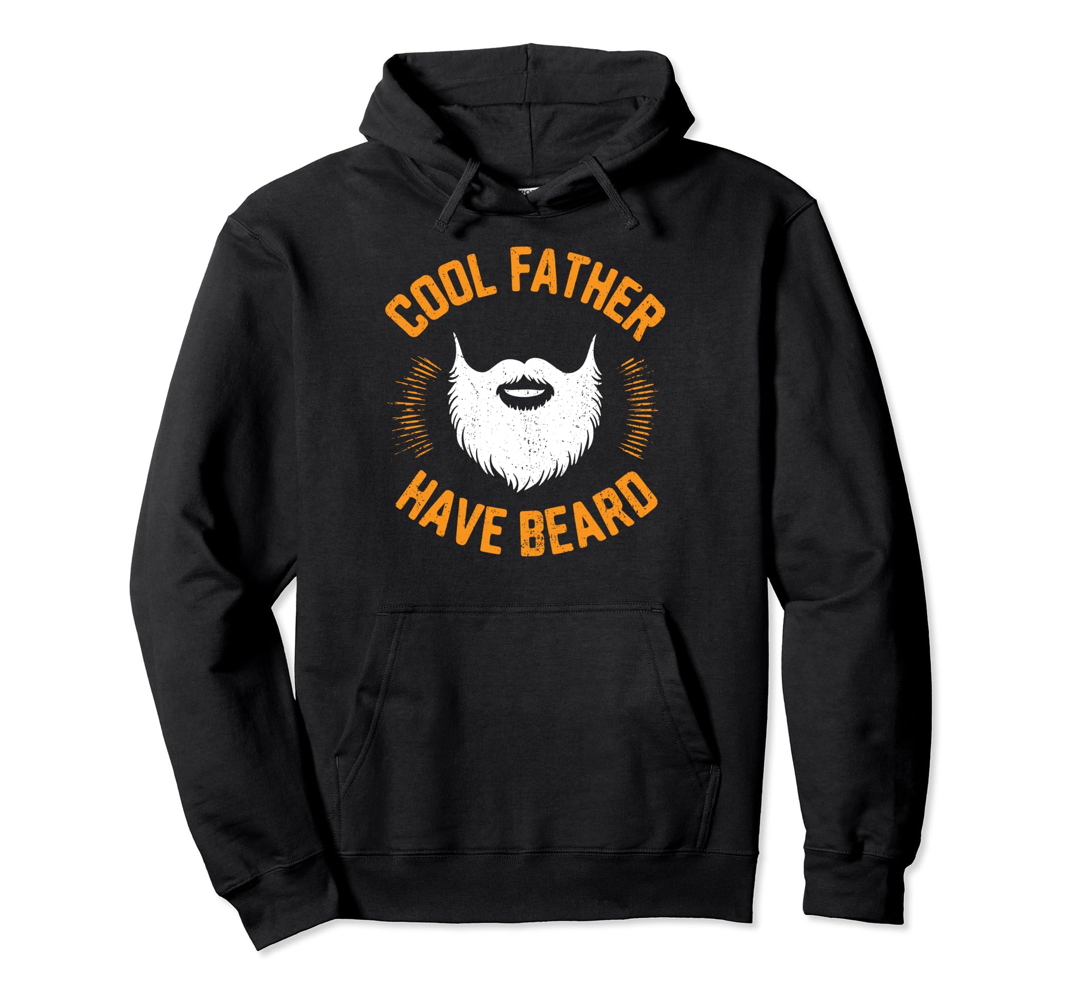 Bearded Dad Funny Beard Lover Fathers Day Hoodie - Aesthetic Graphic Unisex - T-Shirt, Sweatshirt, Hoodie