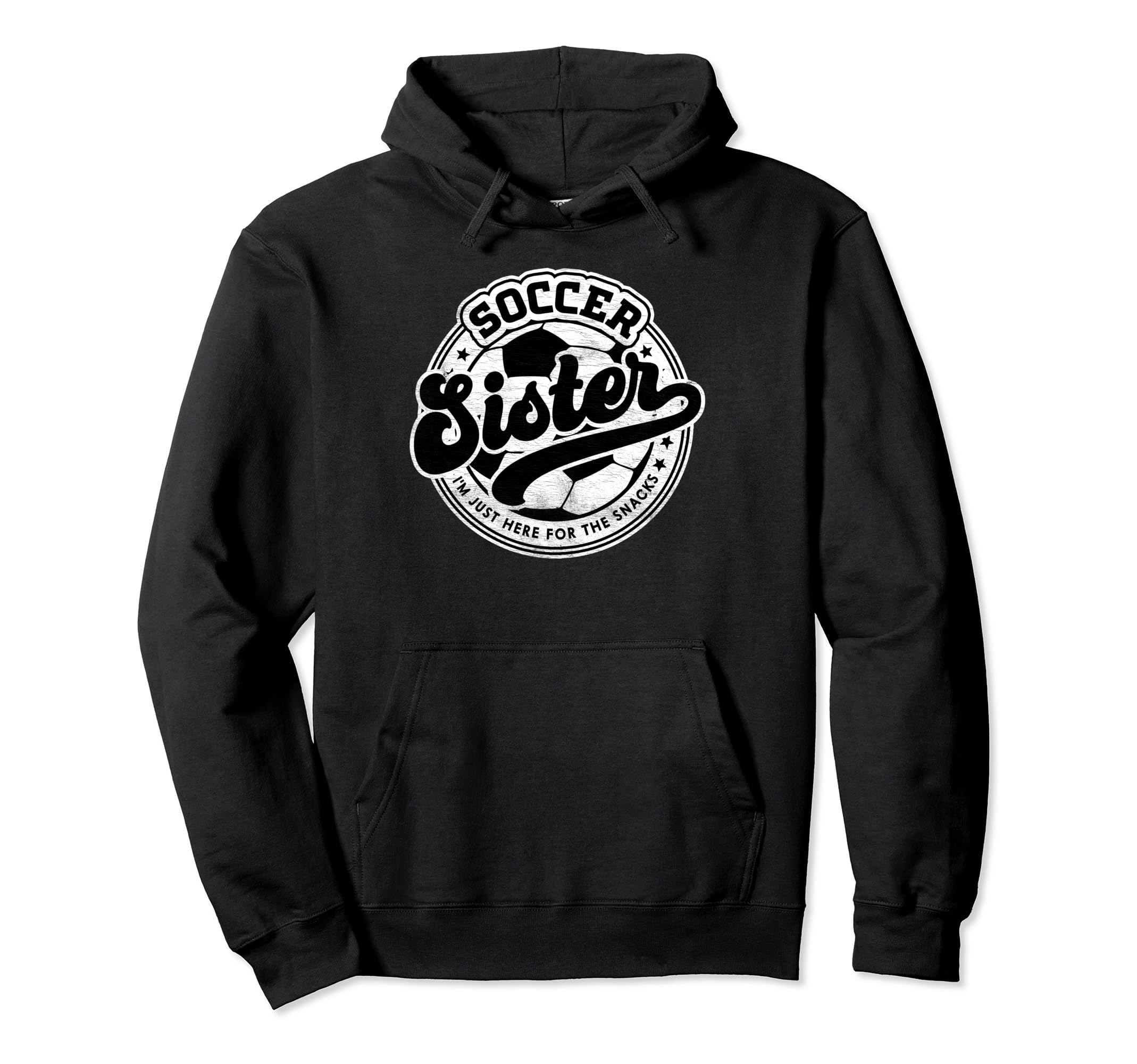 Soccer Sister Sis Family Matching Hoodie - Casual Everyday Wear Unisex - T-Shirt, Sweatshirt, Hoodie