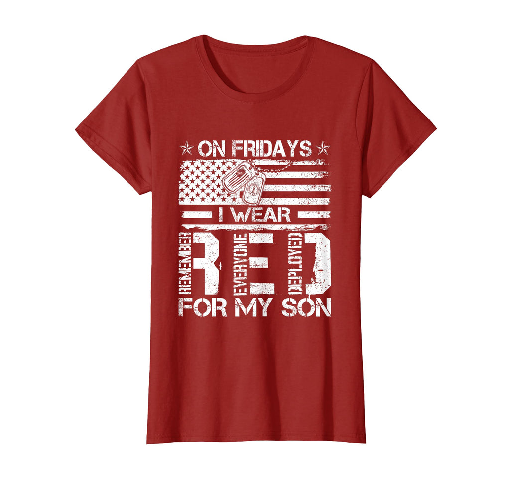 Proud Army National Guard Mom Fridays T-Shirt - Novelty Apparel Men Women - T-Shirt, Sweatshirt, Hoodie