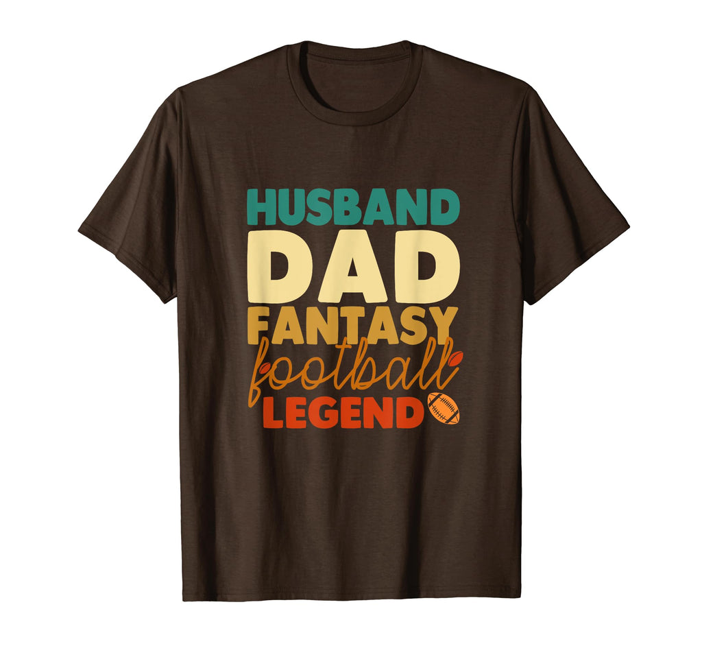 Mens Husband Dad Fantasy Football T-Shirt - Trendy Graphic Men Women - T-Shirt, Sweatshirt, Hoodie