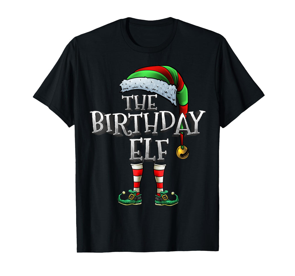 Birthday Elf Matching Family Birthday Elf T-Shirt - Custom Art Print Unisex - T-Shirt, Sweatshirt, Hoodie
