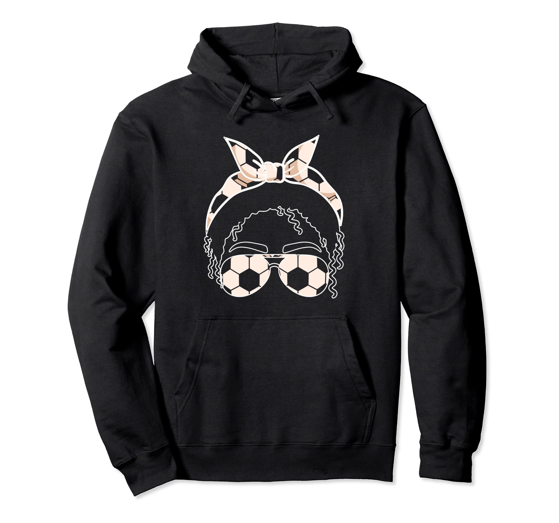 Soccer Ball Sunglasses Soccer Hoodie - Minimalist Print Unisex - T-Shirt, Sweatshirt, Hoodie