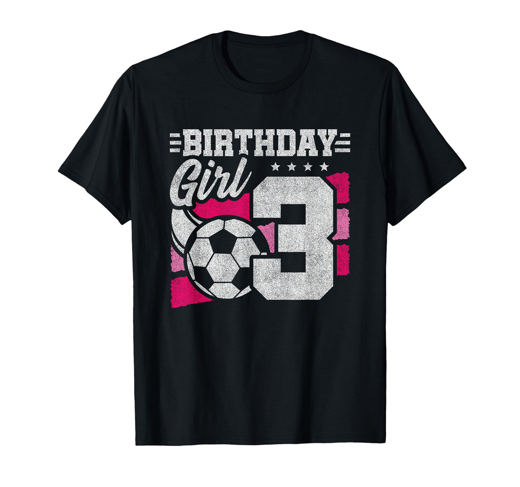 3 Year Old Soccer Birthday 3Rd T-Shirt - Trendy Graphic for Adults - T-Shirt, Sweatshirt, Hoodie