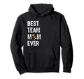 Awesome Football Team Mom Best Team Hoodie - Minimalist Print for Adults - T-Shirt, Sweatshirt, Hoodie