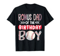Bonus Dad Birthday Baseball Family Squad T-Shirt - Graphic Print for Adults - T-Shirt, Sweatshirt, Hoodie