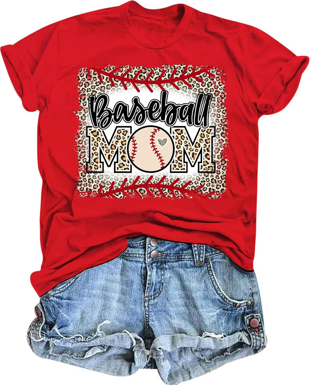 Baseball Women Mom Funny Mama Splatter Graphic Team - Adult & Kids T-Shirts, Sweatshirts & Hoodies apparel design preview 1