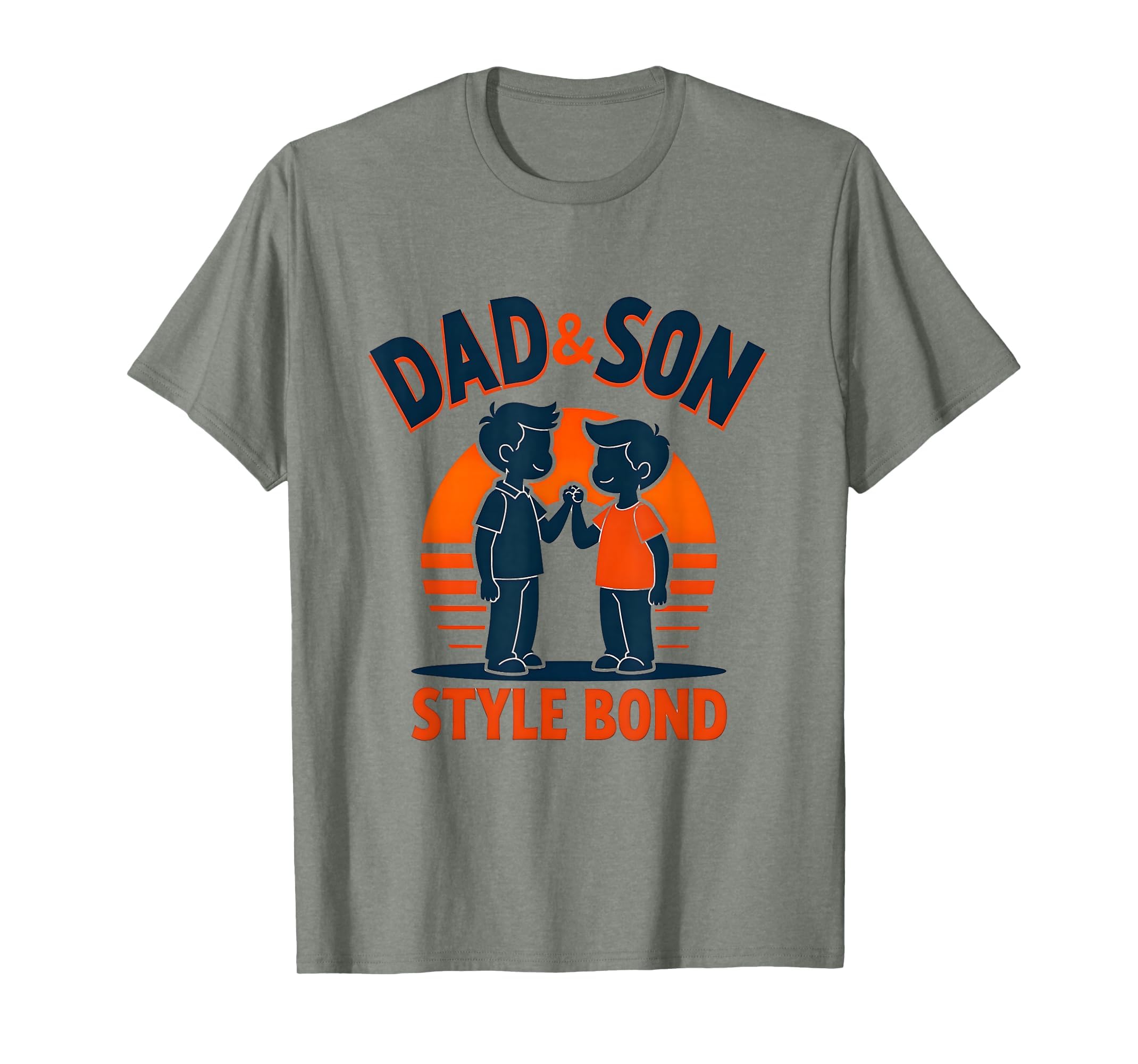 Dad Son Bond Matching Family T-Shirt - Trendy Graphic Men Women - T-Shirt, Sweatshirt, Hoodie