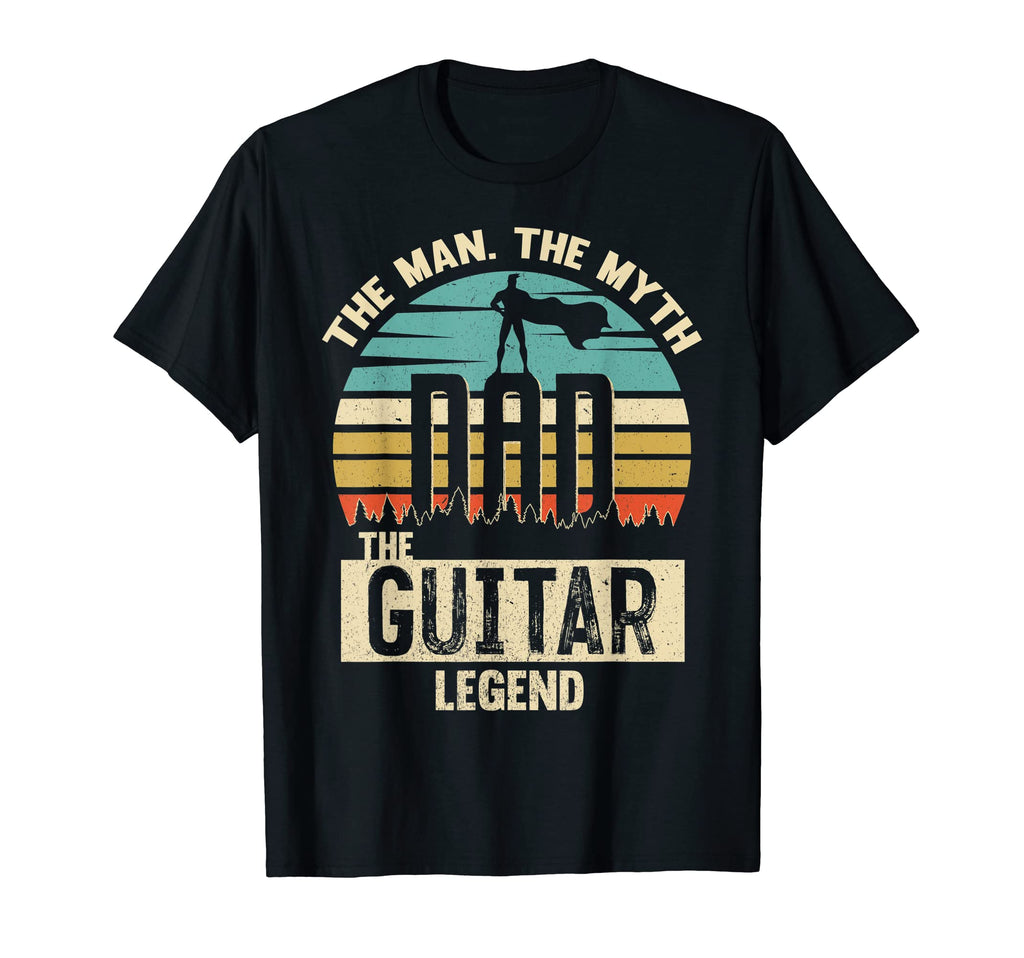 Myth Legend Dad Guitar T-Shirt - Aesthetic Graphic Men Women - T-Shirt, Sweatshirt, Hoodie