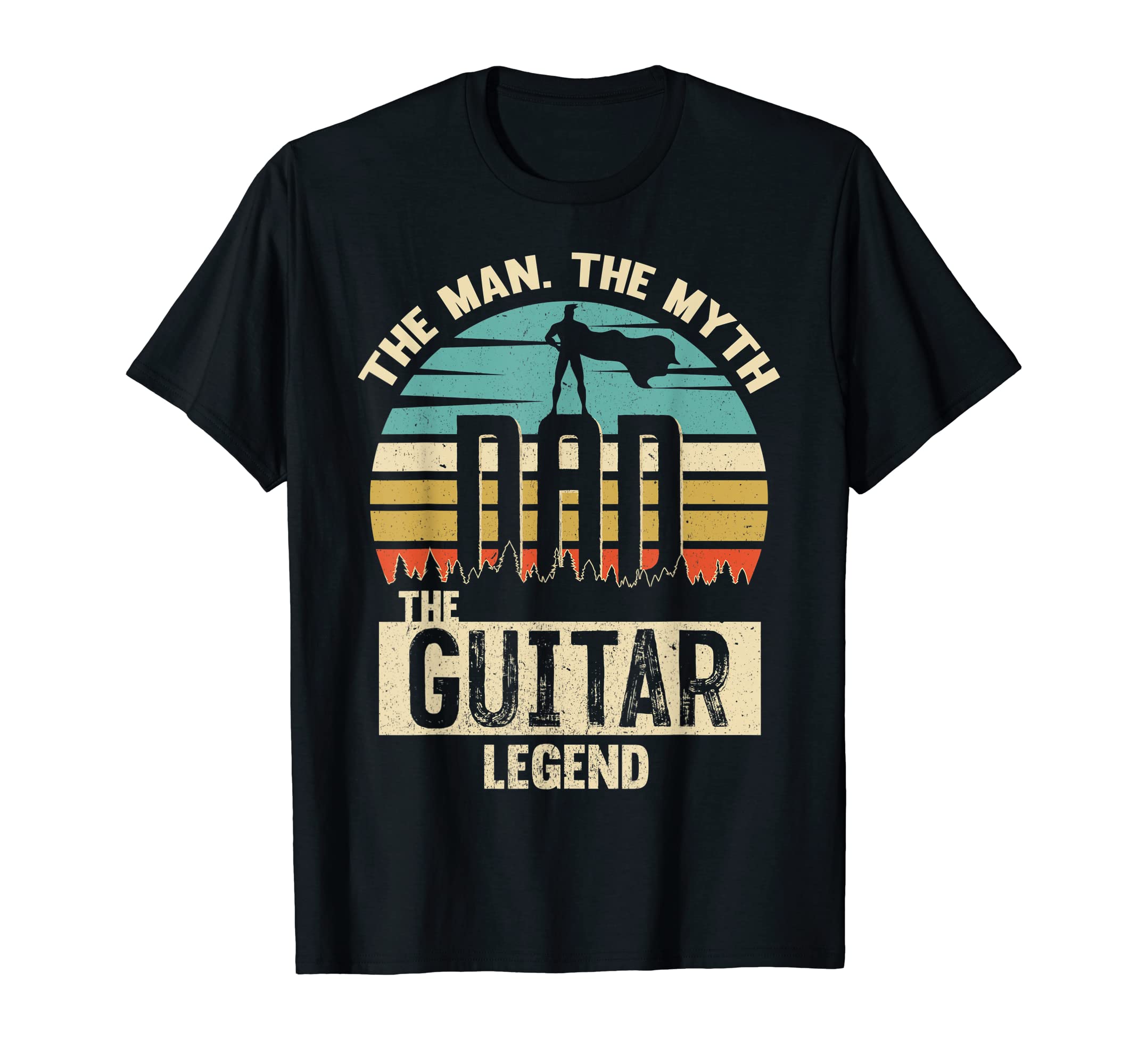 Myth Legend Dad Guitar T-Shirt - Aesthetic Graphic Men Women - T-Shirt, Sweatshirt, Hoodie