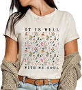 Christian for Women Vintage Bible Verse Boho - Adult & Kids T-Shirts, Sweatshirts & Hoodies apparel design preview 1
